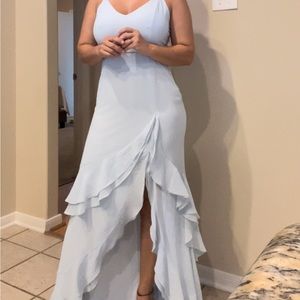 Blue Lulu’s dress, brides maid/ wedding attire